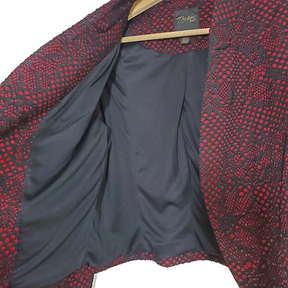 NWT Thalia Sodi | Pamplona Waterfall Open Front Blazer - Picture 5 of 8